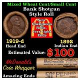 Small Cent Mixed Roll Orig Brandt McDonalds Wrappe