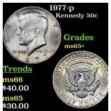 1977-p Kennedy Half Dollar 50c Grades GEM+ Unc