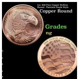 1oz .999 Fine Copper Bullion Round - Patriotic Eag