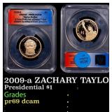 2009-a ZACHARY TAYLOR Proof Presidential Dollar Fi