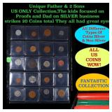 20 Great Coins of the World, hand selected, many t