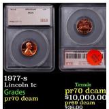 1977-s Proof Lincoln Cent 1c pr70 dcam SEGS