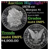 *Highlight* 1878-cc Morgan Dollar $1 ms64 DMPL SEG
