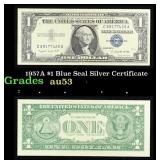 1957A $1 Blue Seal Silver Certificate Grades Selec
