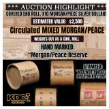 *EXCLUSIVE* x10 Morgan Covered End Roll! Marked "M