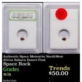 Authentic Space Meteorite NorthWest Africa Sahara