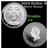 2024 Zodiac Series Cancer 1 oz Silver Tokelau $5