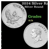 2024 Silver Kookaburra 1 oz .999 Silver Australia