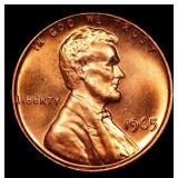 1965 SMS Lincoln Cent 1c SP66+ cam USCG