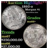 *Highlight* 1892-o Morgan Dollar $1 GEM+ Unc SEGS