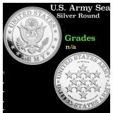 U.S. Army Seal 1 oz Silver Round