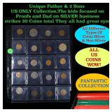 20 Great Coins of the World, hand selected, many t