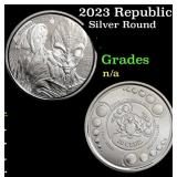 2023 Republic of Ghana 1 oz Silver 20 Cedis Space