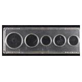 Whitman plastic Coin Display Case - 5 Slot US Mint
