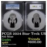 PCGS PCGS 2024 Star Trek USS Enterprise NCC-1701 3