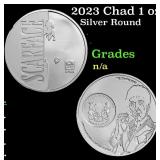 2023 Chad 1 oz Silver 5000 Francs Scarface 40th An