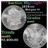 *Highlight* 1878-cc Morgan Dollar $1 ms65 SEGS (fc