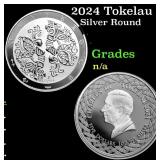 2024 Tokelau 1 oz Silver $5 Zodiac Series: Gemini