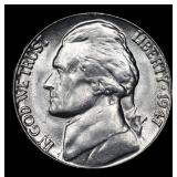 1947-p Jefferson Nickel 5c GEM++ 5fs USCG