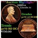 ***Auction Highlight*** 1983-s Proof Lincoln Cent