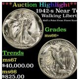 *Highlight* 1942-s Walking Liberty Half Dollar Nea