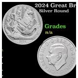 2024 Great Britain 1 oz Silver St. George and the