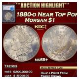 1880-o Morgan Dollar Near Top Pop! $1 ms65+ SEGS
