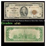 1929 $100 Green Seal Federal Reserve Note New York