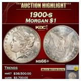 1900-s Morgan Dollar $1 ms66+ SEGS