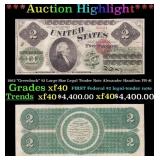 1862 "Greenback" $2 Large Size Legal Tender Note A