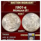 1901-s Morgan Dollar $1 ms65+ SEGS