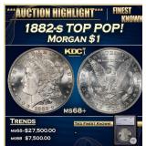 1882-s Morgan Dollar TOP POP! $1 ms68+ SEGS