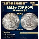 IE 1883-p Morgan Dollar TOP POP! $1 ms68+ SEGS