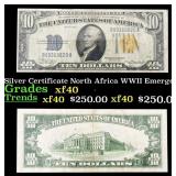1934A $10 Silver Certificate North Africa WWII Eme