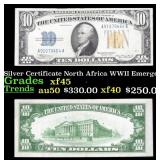 1934A $10 Silver Certificate North Africa WWII Eme