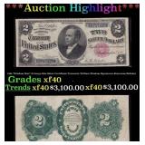 1891 "Windom Note" $2 Large Size Silver Certificat