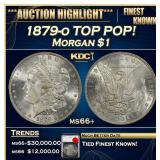 YO 1879-o Morgan Dollar TOP POP! $1 ms66+ SEGS