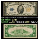 1934A $10 Silver Certificate North Africa WWII Eme