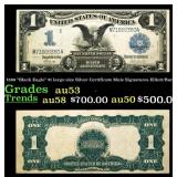 1899 "Black Eagle" $1 large size Silver Certificat