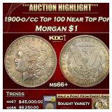 1900-o/cc Top 100 Morgan Dollar Near Top Pop! $1 m
