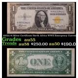 1935A $1 Silver Certificate North Africa WWII Emer
