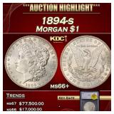 1894-s Morgan Dollar $1 ms66+ SEGS