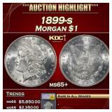 1899-s Morgan Dollar $1 ms65+ SEGS