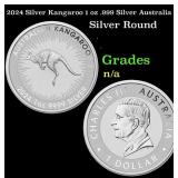 2024 Silver Kangaroo 1 oz .999 Silver Australia $1