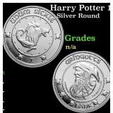 Harry Potter 1 oz Silver Gringotts Sickle Coin