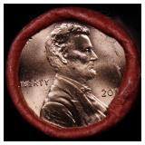 BU Shotgun Lincoln 1c roll, 2017-d 50 pcs Bank Wra