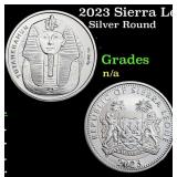 2023 Sierra Leone 1 oz Silver King Tut Reverse Cam