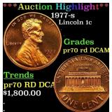 ***Auction Highlight*** 1977-s Proof Lincoln Cent