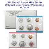 1972 United States Mint Set in the original packag