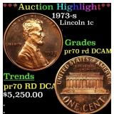 ***Auction Highlight*** 1973-s Proof Lincoln Cent